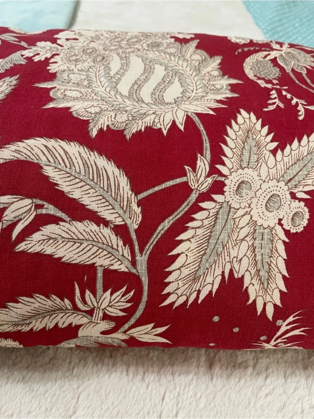 Pottery Barn rich red